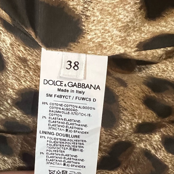 Dolce & Gabbana A-Line Corduroy Skirt - Picture 7 of 11
